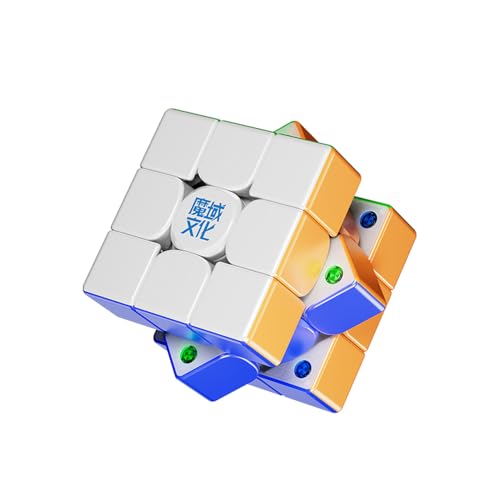 Moyu Weilong WR M V11 Cube de Vitesse 3x3 Magnétique pour Compétition, Cube Magique 3x3x3 Stickerless 2025 Version