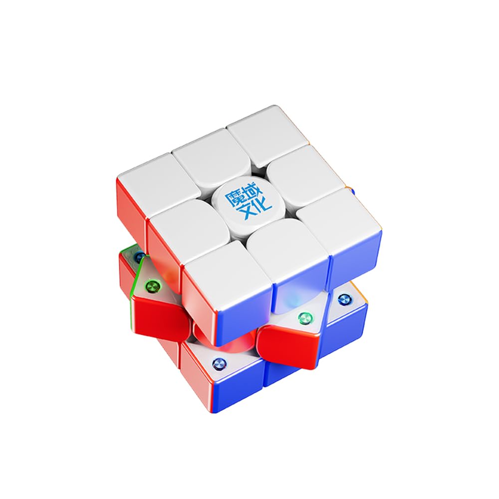 Moyu Weilong WR M V11 Cube de Vitesse 3x3 Magnétique pour Compétition, Cube Magique 3x3x3 Stickerless 2025 Version