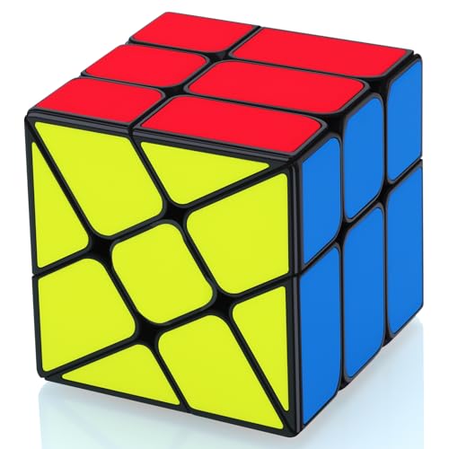 TOYESS Fenghuolun Cube de Vitesse Difficile - Cadeau Original pour Enfants, Adolescents et Adultes - Magic Speed Cube 3x