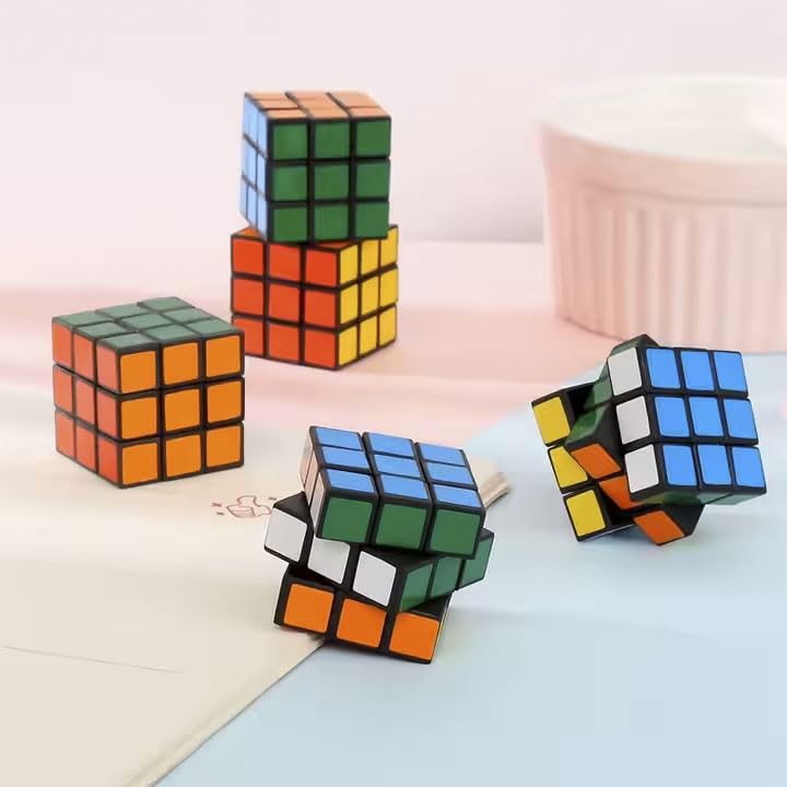 Cube Magique de Vitesse Speed Cube 3x3 pour Débutants et Expérimentés - Rotation Fluide - Noir