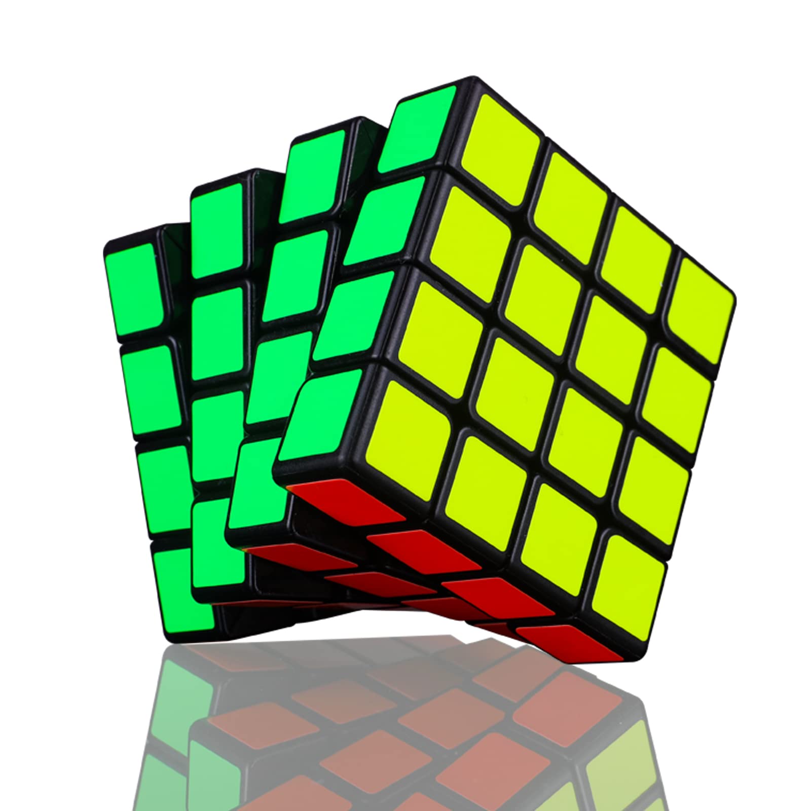 EACHHAHA Cube Magique 4x4, Professionnel Haute tolérance aux pannes, Cadeau d'anniversaire=idéal pour Professionnels et 