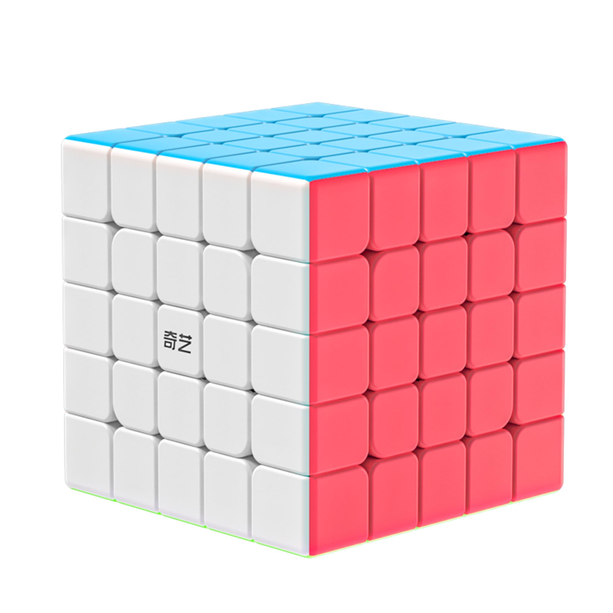 Cube de vitesse 5x5 XMDCuber QYStickerless PUprofessionnelCEF62 mm